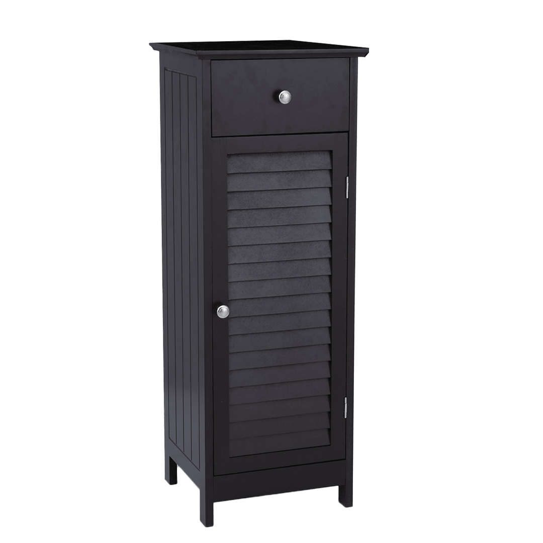 Kingso Wooden Bathroom Floor Cabinet Free Standing Storage Cabinet with Doortall Bathroom Cabinet Storage and Organizer - MRSLM