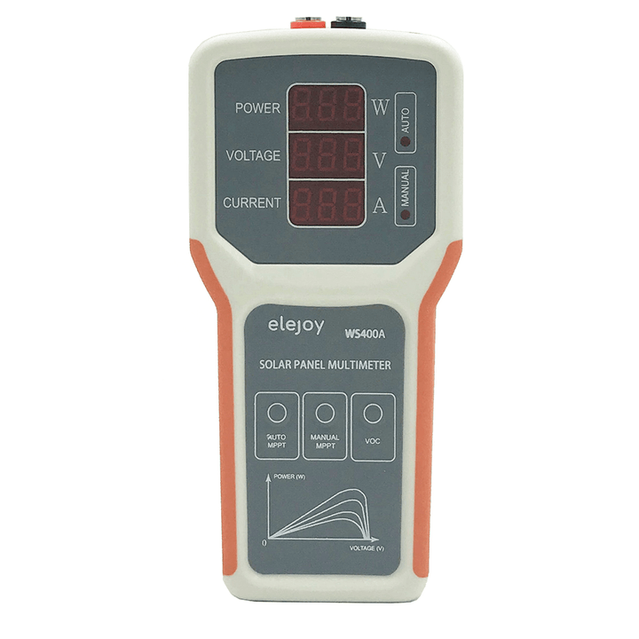 WS400A Photovoltaic Panel Multimeter Solar Panel MPPT Tester Open Circuit Voltage Detection Power Meter for Troubleshooting Comparison - MRSLM