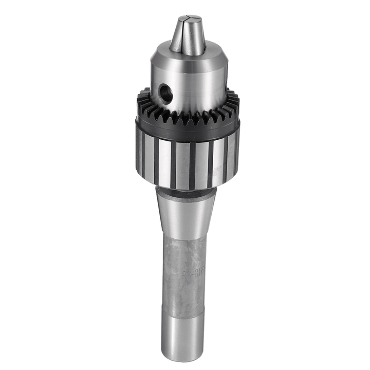 R8 B16 Heavy Duty Lathe Drill Chuck 13Mm Capacity with R8 Shank Precision Integrated with Key Whrench - MRSLM