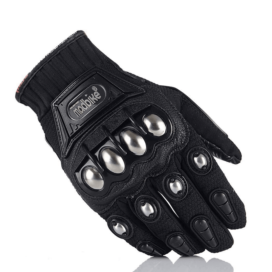 Motorcycle with Touch Riding Gloves - MRSLM
