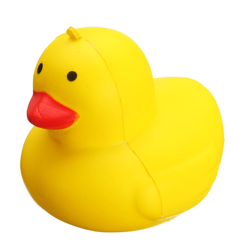 Squishy Yellow Duck 10Cm Soft Slow Rising Cute Animals Collection Gift Decor Toy - MRSLM