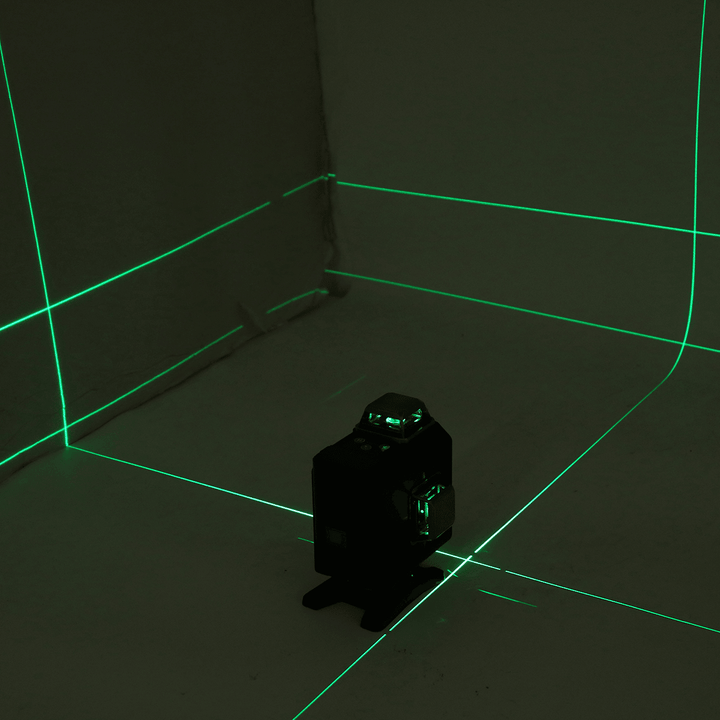 16 Line Laser Level 4D Green Light 360° Remote Control Measuring Tool - MRSLM