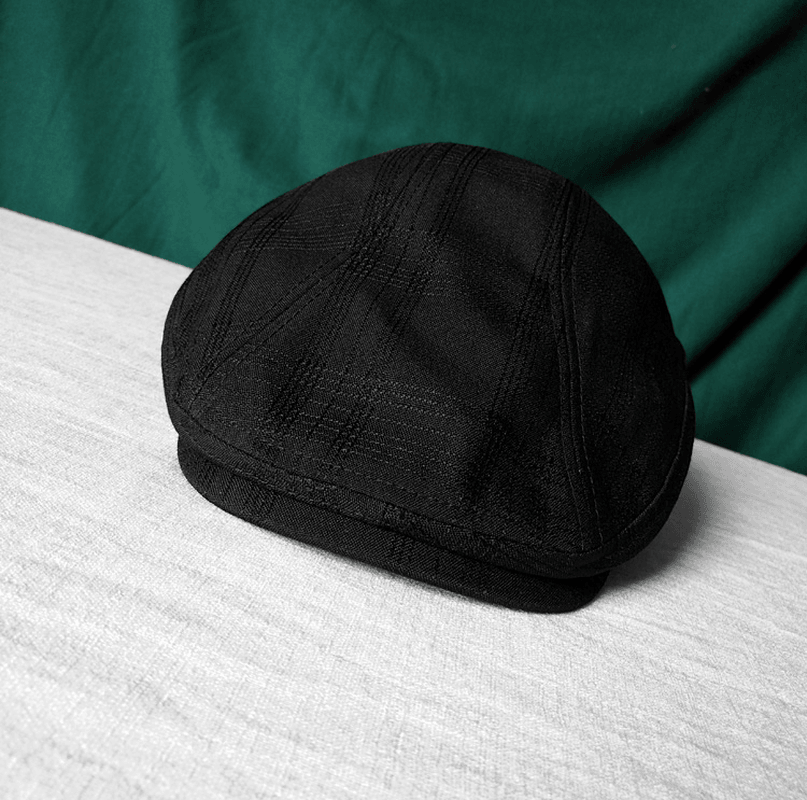 Thin, Comfortable, Pure Cotton, Japanese Retro Caps, Retro Literary and Artistic Small Fresh Berets, Forward Hats for Men and Women - MRSLM