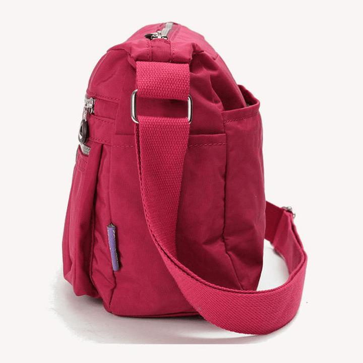 Women Nylon Light Weight Bags Casual Outdooors Waterproof Shoulderbags Crossbody Bags - MRSLM