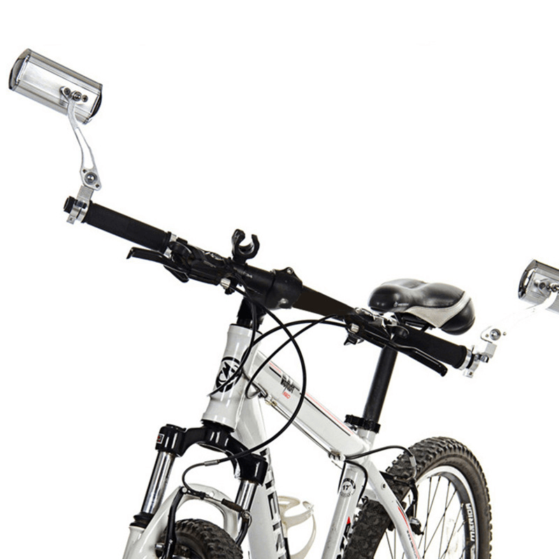 BIKIGHT 360° Rotation Bike Bicycle Mirror Reflective Safety Cycling Handlebar Rearview Mirror - MRSLM