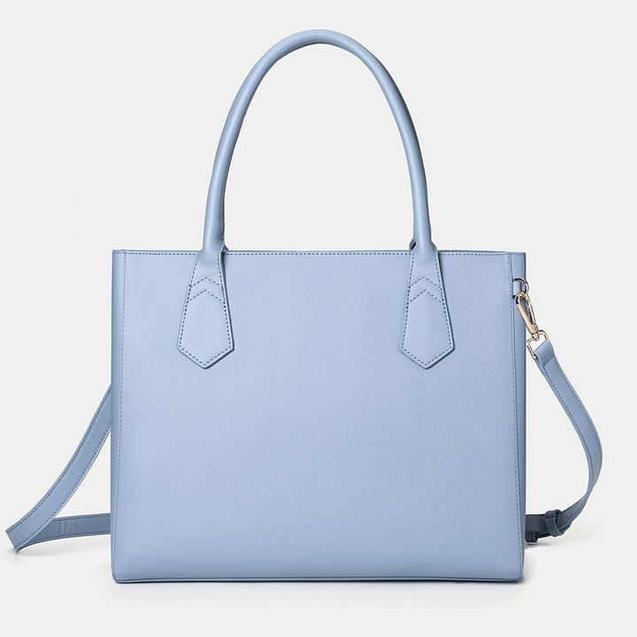 Women Multi-Purpose Solid Color Casual Ourdoot Shopping Handbag Shoulder Bag Cross Body Bag - MRSLM