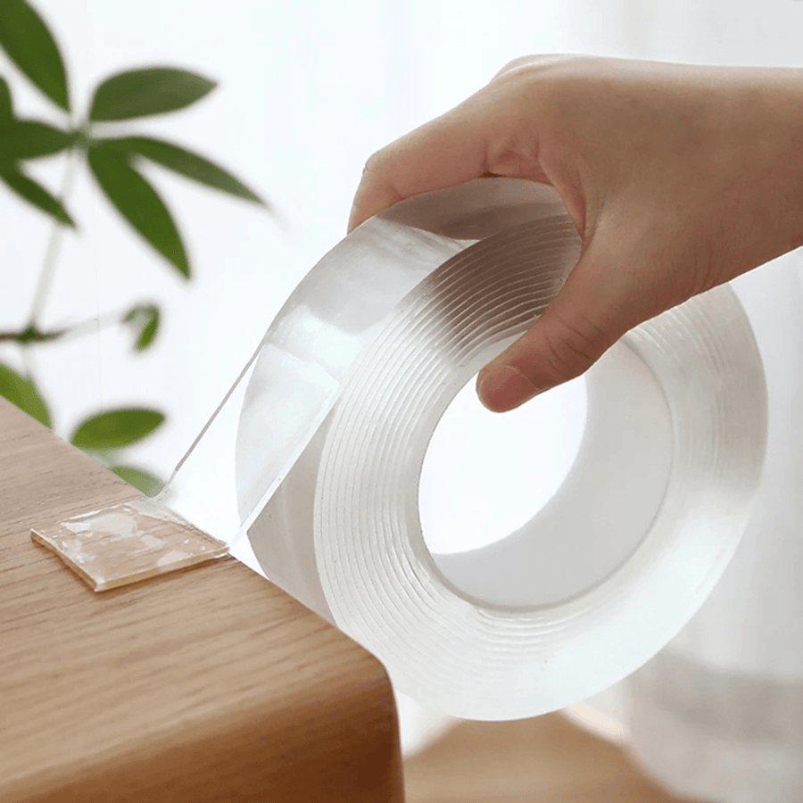 Nano Tape Double Sided Tape Transparent No Trace Reusable Waterproof Adhesive Tape Cleanable Home Tape - MRSLM