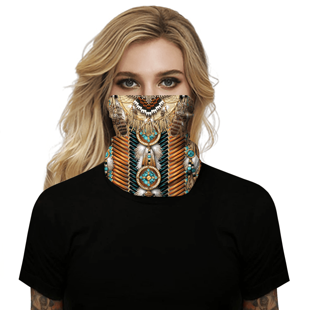 Digital Printing Outdoor Sports Insect Repellent Mask - MRSLM