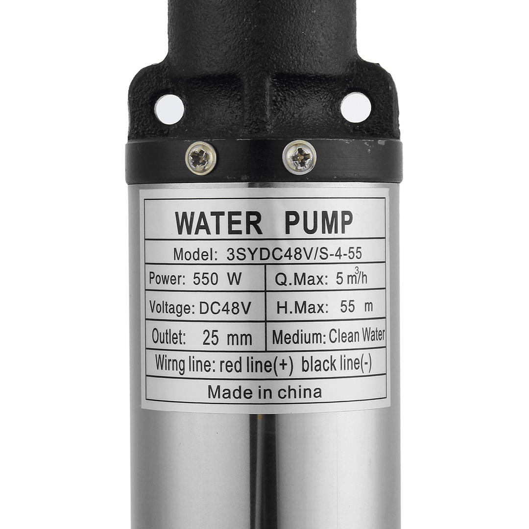 25-55M 12V /24V Deep Well Pump DC Pump Agricultural Irrigation Garden Low Noise Water Pump - MRSLM