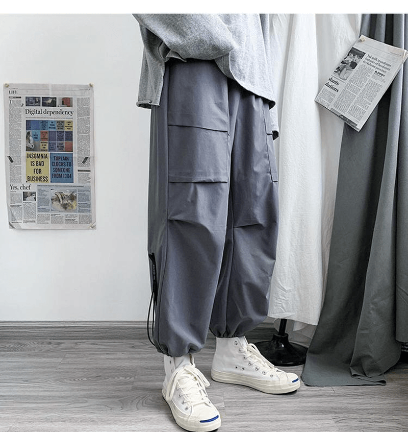 Students' Hip Hop Casual Pants Thickened - MRSLM