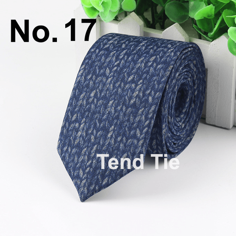 Men'S Tie New Ultra-Narrow Wool Elegant Atmosphere - MRSLM