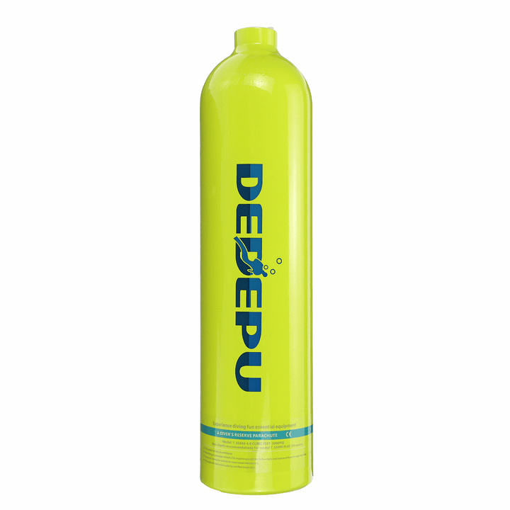 DEDEPU 6 Pcs Diving Scuba Tank Oxygen Cylinder Pump Air Adapter Diving Glasses Underwater Breathing Equipment with Storage Bag - MRSLM