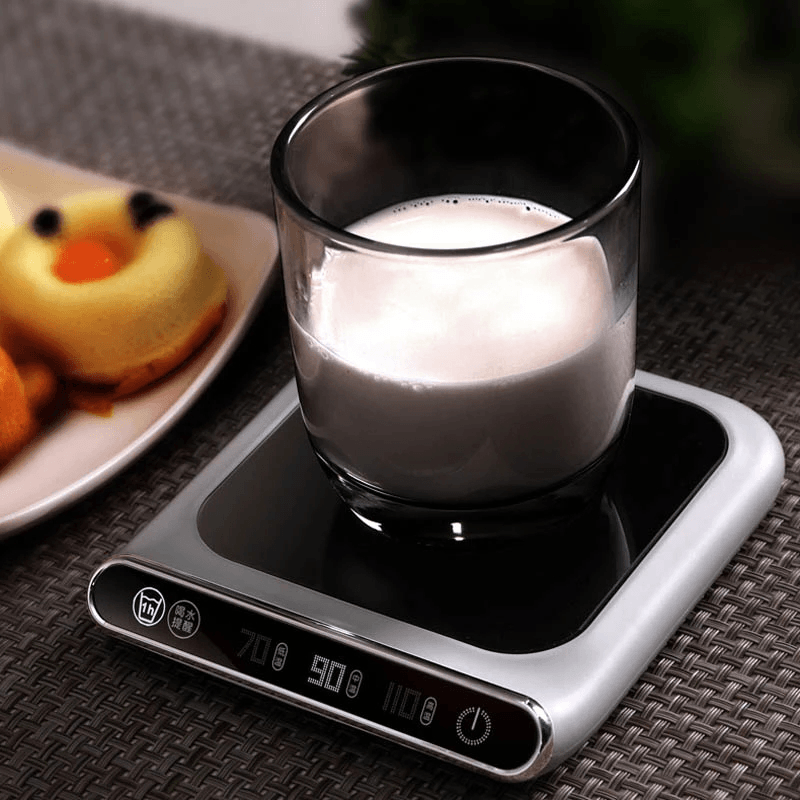 Smart USB Charging Cup Heater Warmer Pad Thermostatic Hot Tea Makers 5V Electric Cup Mug Tea Coffee Milk Warmer Office Accessories Keep Drink Warm - MRSLM