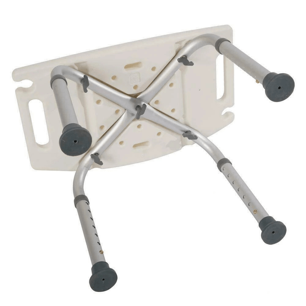 Non-Slip Bath Chair 7 Gears Height Adjustable Elderly Bath Tub Shower Chair Bench Stool Seat Safe Bathroom - MRSLM