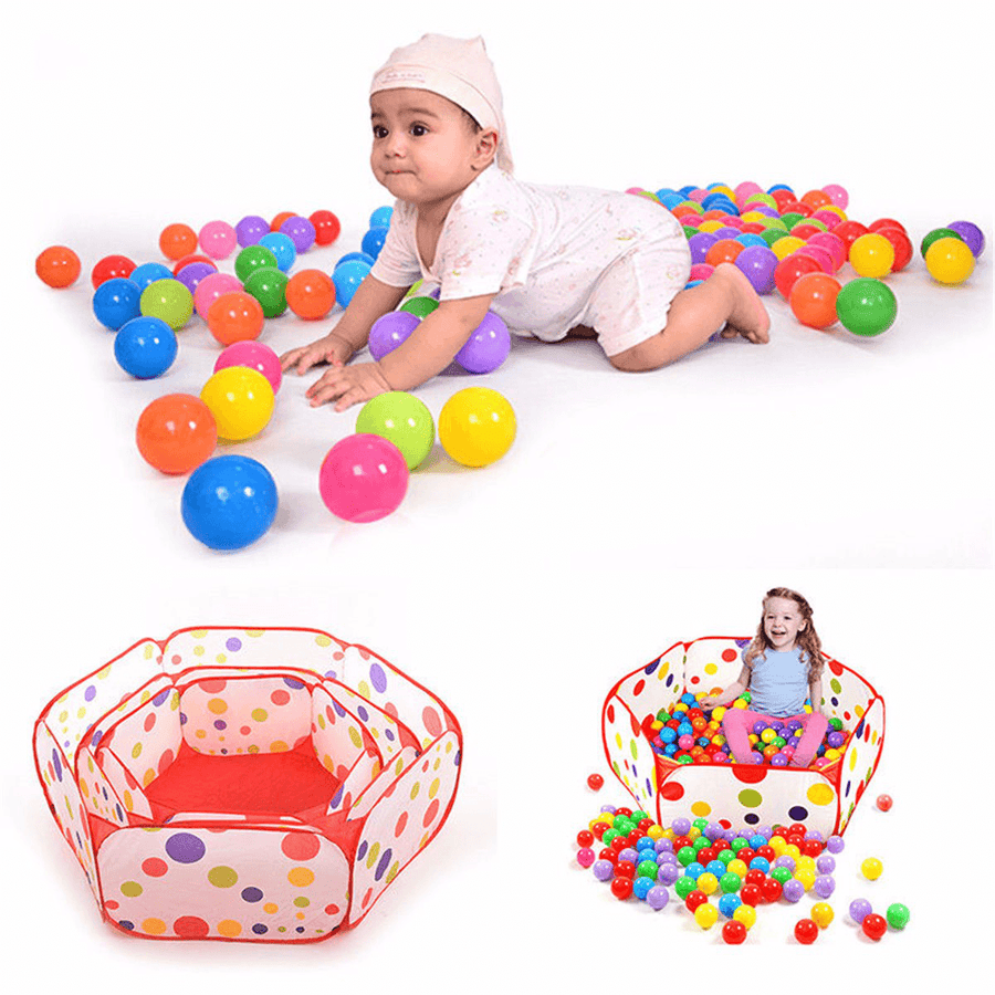 Outdoor 90Cm Foldable Waterproof Pit Ocean Ball Pool Indoor Baby Game Play Mat House Children Kids Toy Tent - MRSLM