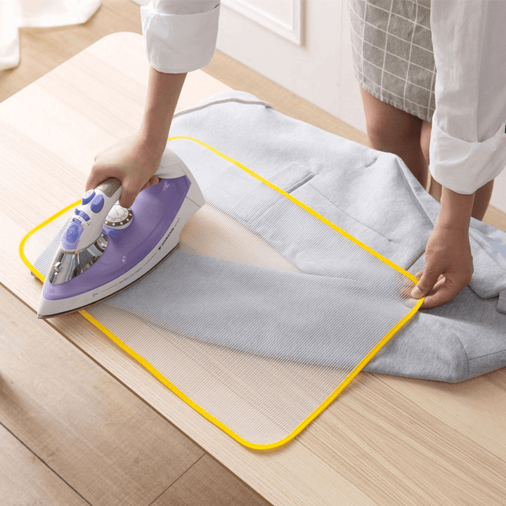Protective Press Wire Mesh Ironing Delicate Garment Clothes Ironing Board Cover - MRSLM
