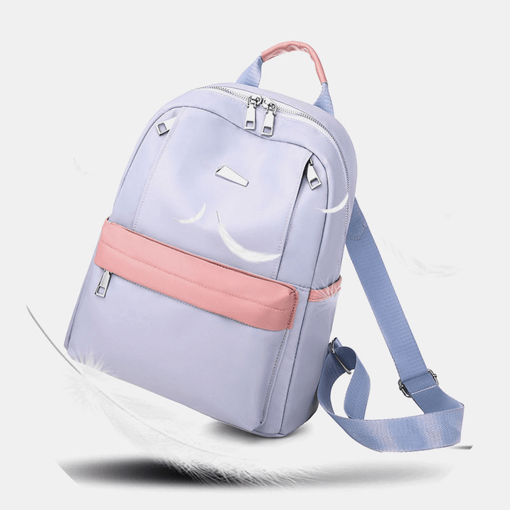Women Multi-Carry Outdoor School Bag Casual Travel Small Backpack Handbag - MRSLM