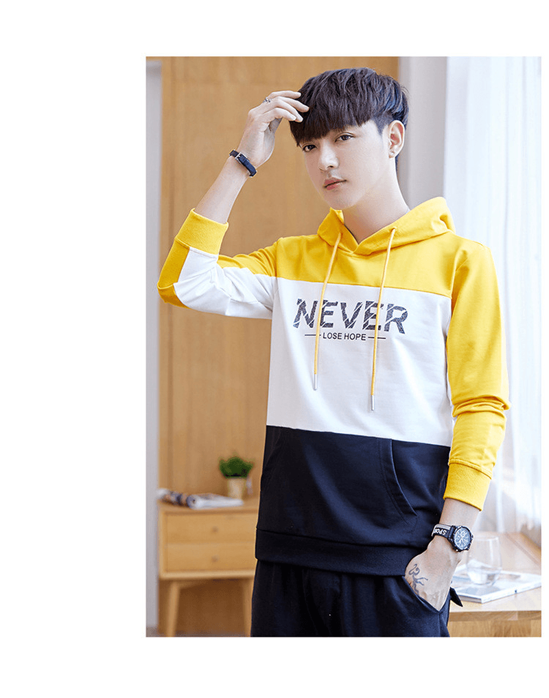 Loose Hooded Sweater Trendy Men'S Upper Clothes Jacket - MRSLM