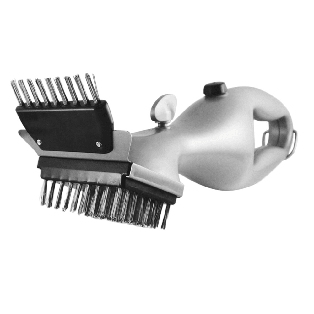 Barbecue Stainless Steel BBQ Cleaning Brushes Outdoor Grill Cleaner with Steam Power BBQ Accessories Cooking Tools - MRSLM
