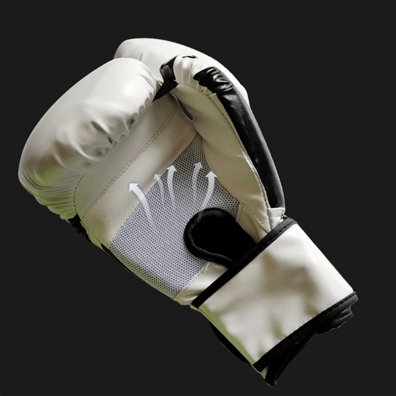KALOAD Boxing Gloves Combat Fighting Training Gloves Thickened Breathable Taekwondo Boxing Protective Gloves for Adult Children - MRSLM