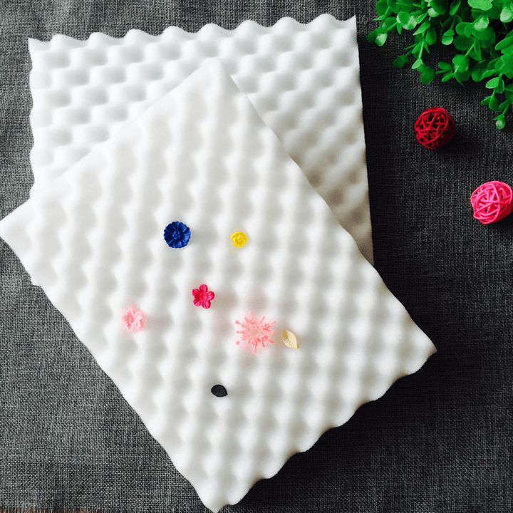 2Pcs Flower Drying Mats Sponge Pads Cake Fondant Sugarcraft Decoration DIY Mould - MRSLM