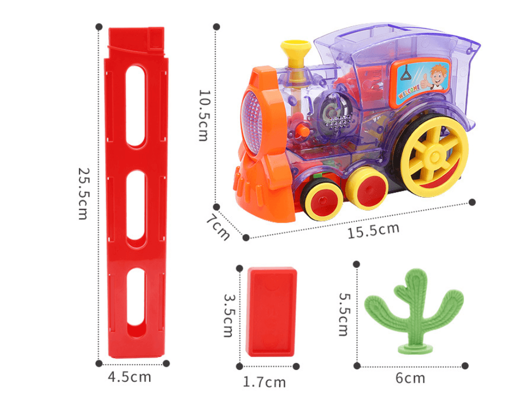 Puzzle Automatically Releases Licensed Electric Building Block Train - MRSLM