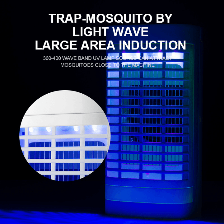 Suction-Type Electric Mosquito Killer Lamp Fly Trap Device Insect Catcher Low Noise Rotating Pest Repellent Mosquito Dispeller - MRSLM