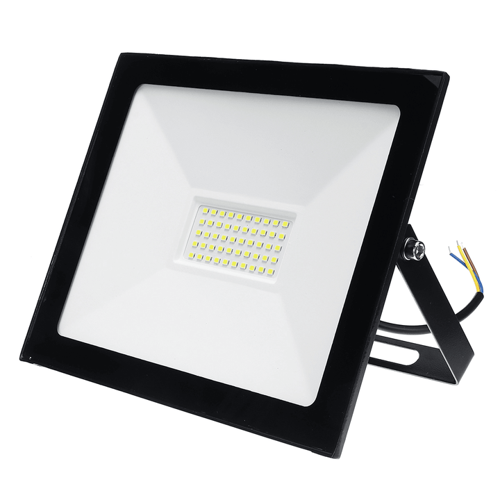 10/20/30/50/100W 6500K LED Flood Light Spotlight IP65 Waterproof Landscape Lamp Outdoor Emergency Lantern - MRSLM