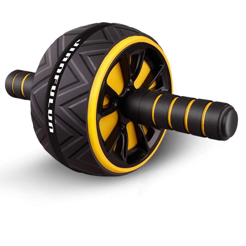 Single Abdominal Wheel Roller Home Gym Arm Waist Strength Training Fitness Exercise Tools - MRSLM