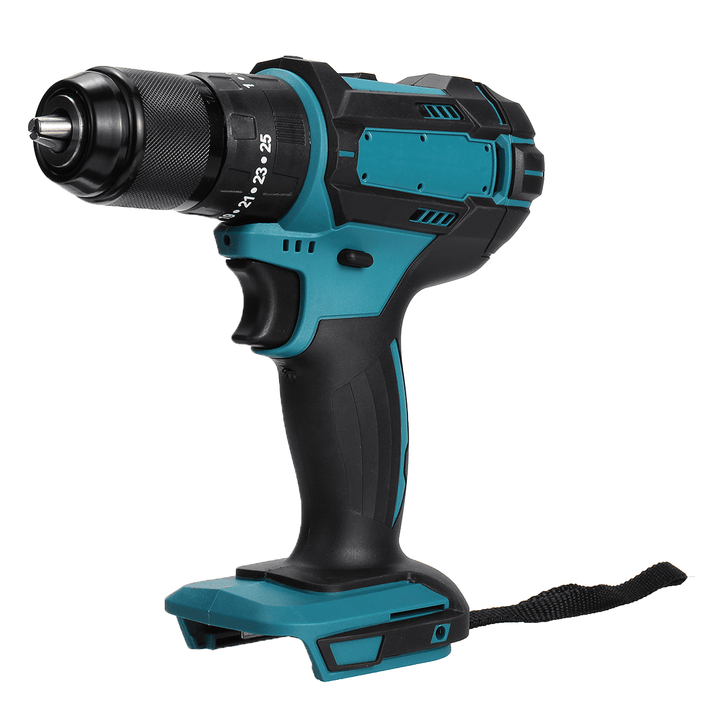 13Mm 800W Cordless Brushless Impact Drill Driver 25+3 Torque Electric Drill Screwdriver for Makita 18V Battery - MRSLM
