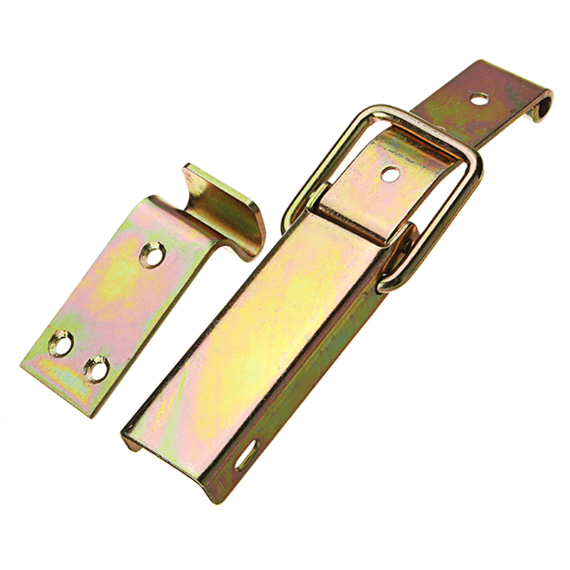 Iron Toggle Latch Catch Hasp Clamp Clip Duck Billed Buckles for Wood Box Case - MRSLM