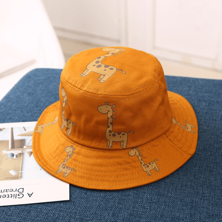 Children'S Fisherman Hat Spring Autumn Girl'S Sun Hat - MRSLM