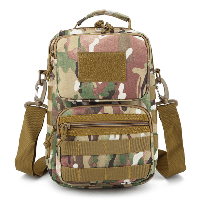 Men Tactical Crossboby Bag Camouflage Water Resistant Outdooors Sholder Bag Handbag - MRSLM