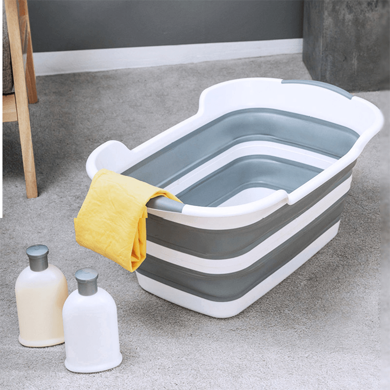 Multi-Purpose Silicone Bathtub for Baby Showers and Pet Baths - MRSLM