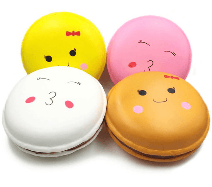 Giggle Bread Giant Squishy Macaron S'More Sandwich Biscuit 24CM Cake Jumbo Gift Decor Collection - MRSLM