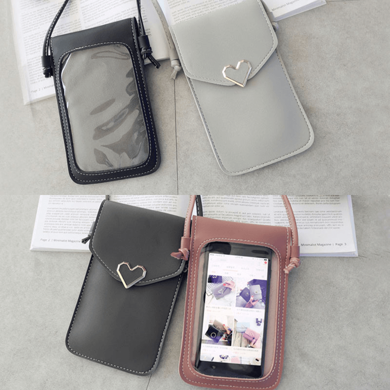 Women Fashion Phone Bag Touch Bag Shoulder Bag Crossbody Bag - MRSLM