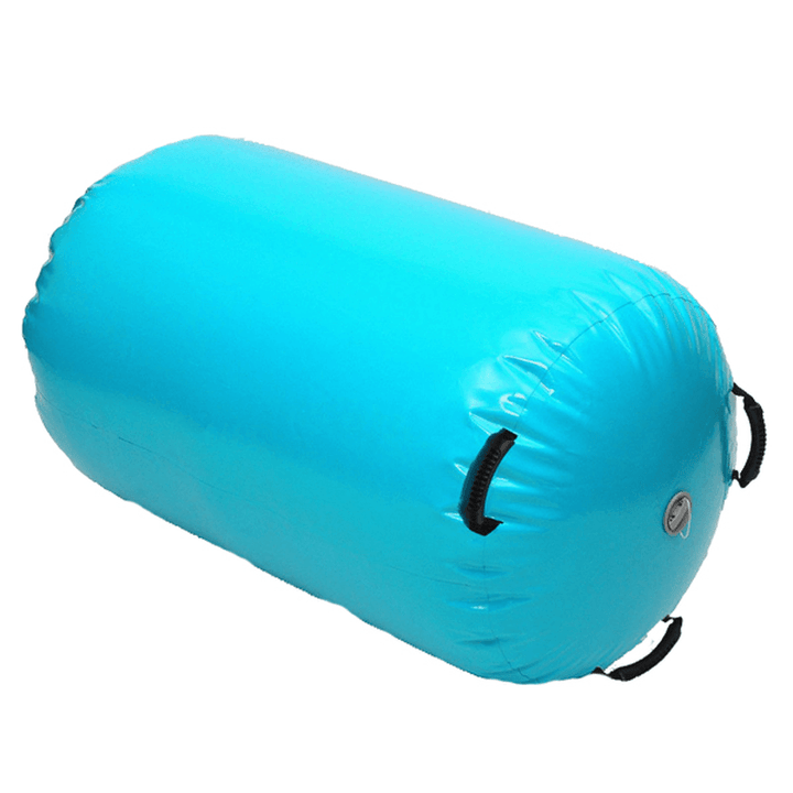 35.4X47.2Inch Inflatable Gymnastic Beam Yoga Gymnastics Cylinder Airtrack Exercise Tools - MRSLM
