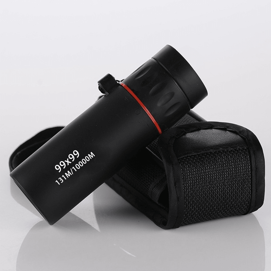 Portable 99X99 HD BAK4 Optical Day and Night Vision Monocular Outdoor Camping Hiking Hunting Telescope - MRSLM
