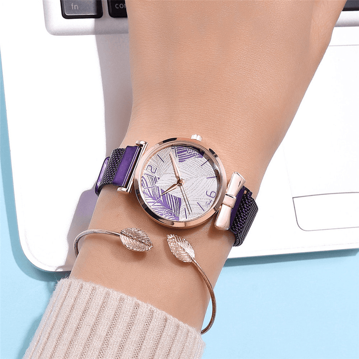 REBIRTH 440 Casual Style Ladies Wrist Watch Fashionable Full Steel Quartz Watch - MRSLM