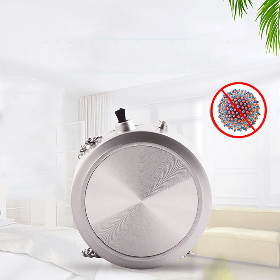 Mini Wearable Air Purifier Personal USB Portable Air Necklace Negative Ion Air Freshener No Radiation Low Noise for Adult Kid - MRSLM