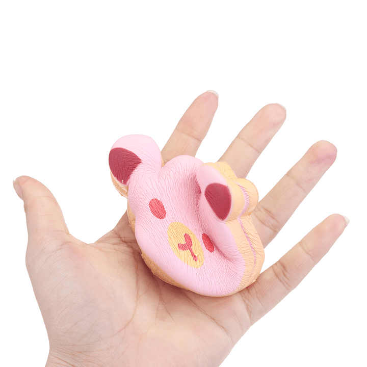 Squishy Easily Bear Hand Pillow 10CM Wrist Pad Toys Kawaii Expressions Christmas Gift - MRSLM