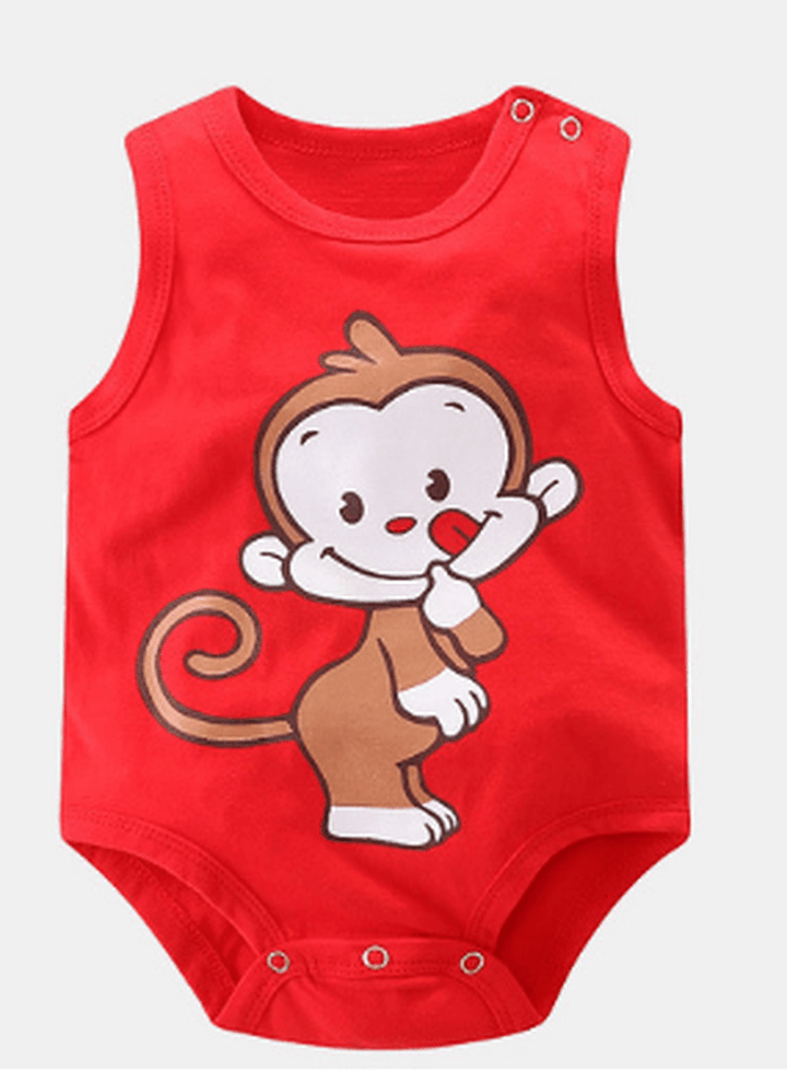 Sleeveless Baby Rompers Clothes Newborn Baby Clothes - MRSLM