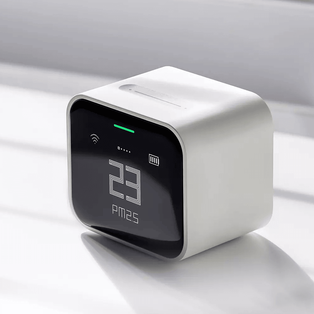 Pm2.5/Pm10/Co2/Temperature/Humidity 5 in 1 Wifi Air Detector Automatic CO2 Analyzer Monitor Bluetooth Gateway USB Charging - MRSLM