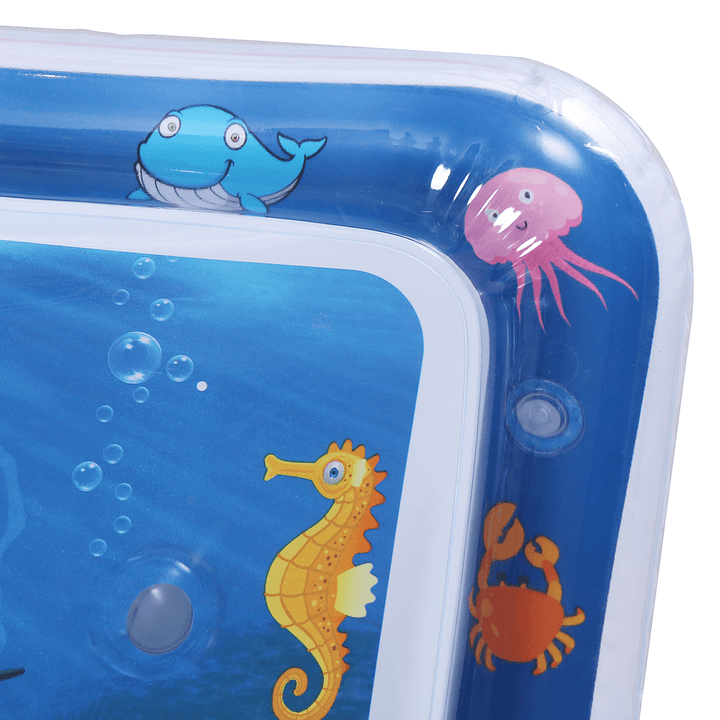 Inflatable Infants Baby Water Mat Toys Tummy Time Activity Mat for Baby Fun Activity Play Center Baby Toddler Toys - MRSLM