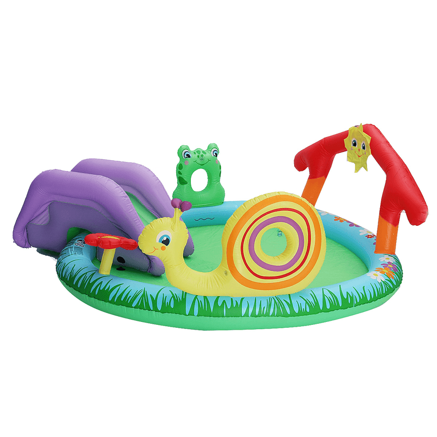 Kids Inflatable Swimming Pool Summer Children Water Playing Center Folding Portable Kids Game Toy Outdoor Garden - MRSLM