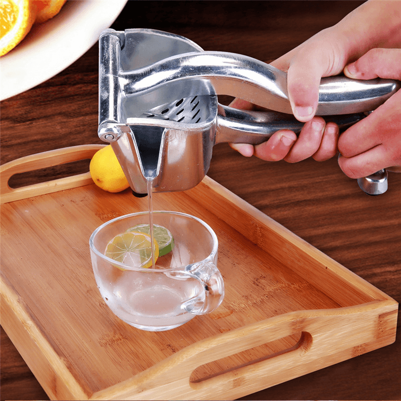Manual Stainless Steel Citrus Juicer Lemon Lime Orange Fruit Hand Press Squeezer Kitchen Tool - MRSLM