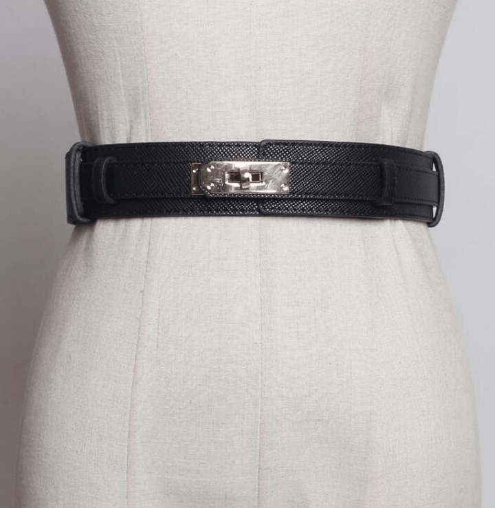 Women'S Belt with Skirt Dress Girdle Decoration Simple and Versatile - MRSLM