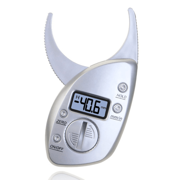 Digital Fat Caliper Fat Clip Fat Measuring Instrument Sebum Pliers Sebum Instrument Skin Pleat Thickness Gauge - MRSLM