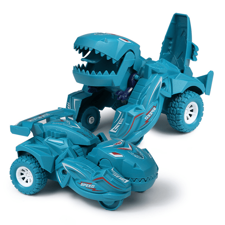 Freewheeling Dinosaur Deformation Car Children'S Toy - MRSLM