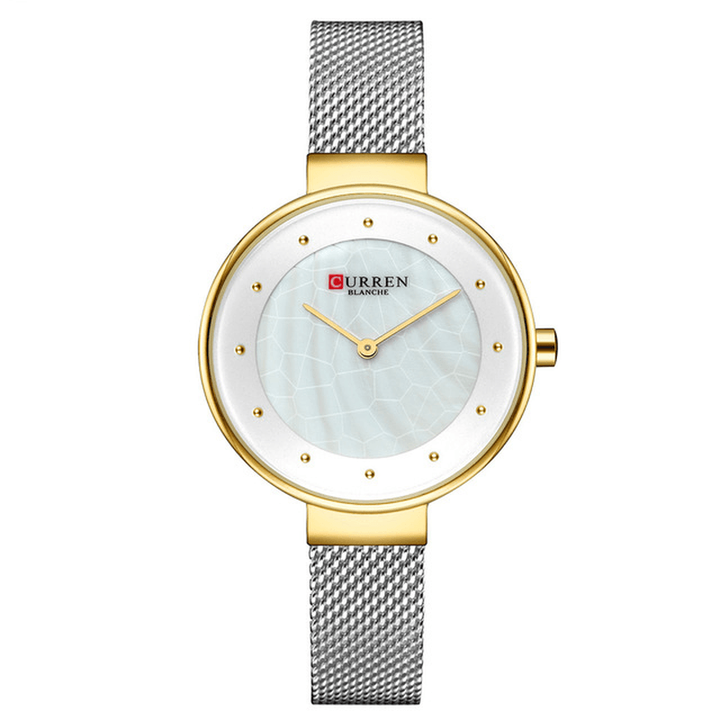 CURREN 9032 Unique Dial Design Elegant Women Wrist Watch Business Female Quartz Watch - MRSLM